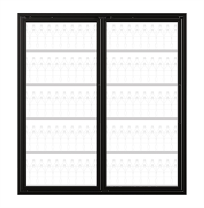 Picture of Door 101G LT Black (Gemtron)