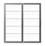 Picture of Door 101B LT Wide Smooth Silver
