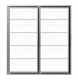 Picture of Door 101B LT Wide Smooth Silver