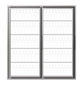 Picture of Door 101B LT Wide Smooth Silver